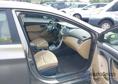 2012 Hyundai Elantra Gls from USA, damaged, VIN 5NPDH4AE3CH067663